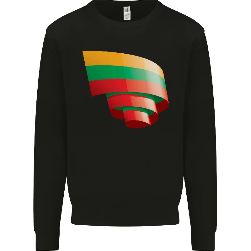 Curled Lithuania Flag Lithuania Day Football Mens Sweatshirt Jumper Hoodie with Front Slit Layering Stylish Hoodie with Front Slit Layering Stylish Curled Lithuania Flag Lithuania Day Football Mens Sweatshirt Jumper Hoodie with Front Slit Layering Stylish Hoodie with Front Slit Layering Stylish