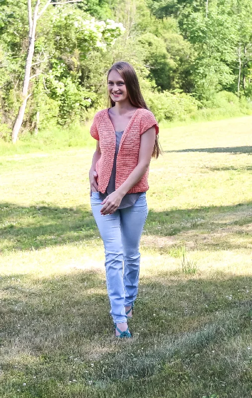 Crochet Kit - Coral Raglan Cardigan Embroidered Appliqued Beaded Embroidered Appliqued Beaded Crochet Kit - Coral Raglan Cardigan Embroidered Appliqued Beaded Embroidered Appliqued Beaded