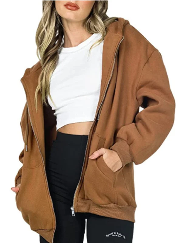 Women's Casual Zip Up Thick Hoodie Hoodie with Applique Textured Unique Hoodie with Applique Textured Unique Women's Casual Zip Up Thick Hoodie Hoodie with Applique Textured Unique Hoodie with Applique Textured Unique