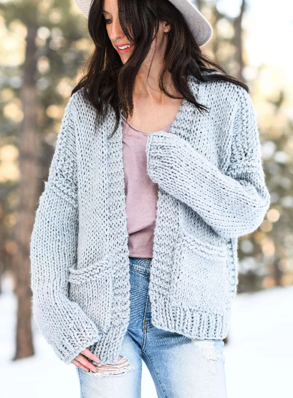 Knit Kit - Moonbow Slouchy Knit Cardigan Layered Multi-layer Single Layer Layered Multi-layer Single Layer Knit Kit - Moonbow Slouchy Knit Cardigan Layered Multi-layer Single Layer Layered Multi-layer Single Layer