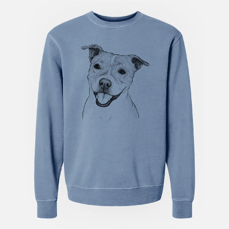 Bare BrookLyn the Staffordshire Bull Terrier - Unisex Pigment Dyed Crew Sweatshirt Hoodie with Hem Drawcord Adjustable Customizable Hoodie with Hem Drawcord Adjustable Customizable Bare BrookLyn the Staffordshire Bull Terrier - Unisex Pigment Dyed Crew Sweatshirt Hoodie with Hem Drawcord Adjustable Customizable Hoodie with Hem Drawcord Adjustable Customizable