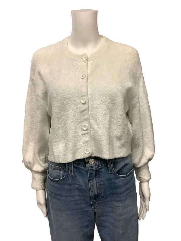 Alice + Olivia Cropped Cardigan Size: S Welt Pockets Slit Pockets Flap Pockets Welt Pockets Slit Pockets Flap Pockets Alice + Olivia Cropped Cardigan Size: S Welt Pockets Slit Pockets Flap Pockets Welt Pockets Slit Pockets Flap Pockets