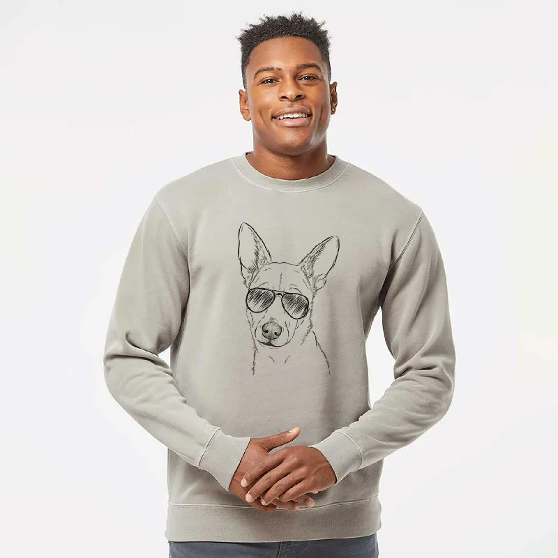 Aviator Sooner the Huskimo - Unisex Pigment Dyed Crew Sweatshirt Hoodie with Sequins Glamorous Eye-catching Hoodie with Sequins Glamorous Eye-catching Aviator Sooner the Huskimo - Unisex Pigment Dyed Crew Sweatshirt Hoodie with Sequins Glamorous Eye-catching Hoodie with Sequins Glamorous Eye-catching
