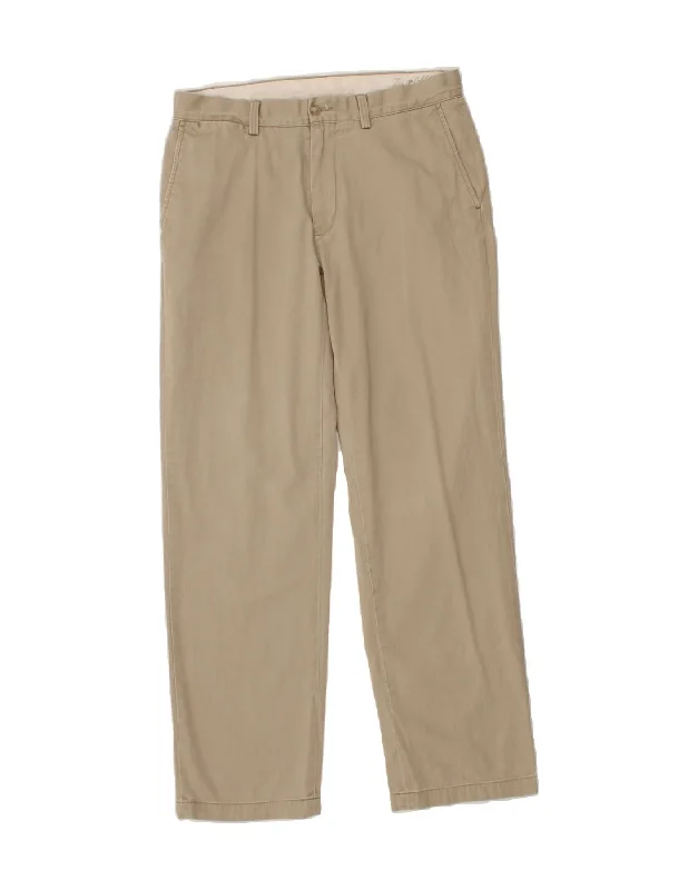 POLO RALPH LAUREN Mens Classic Fit Straight Chino Trousers W32 L32 Beige Trousers Prom Sequined Trousers Prom Sequined