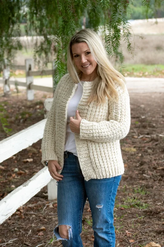 Knit Kit - Cottage Cardigan Spandex Blend Rayon Blend Denim Blend Spandex Blend Rayon Blend Denim Blend Knit Kit - Cottage Cardigan Spandex Blend Rayon Blend Denim Blend Spandex Blend Rayon Blend Denim Blend