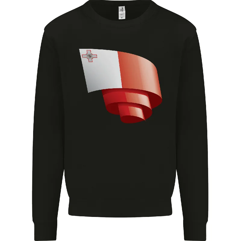 Curled Malta Flag Maltese Day Football Mens Sweatshirt Jumper Hoodie Jacket Zipper Layering Hoodie Jacket Zipper Layering Curled Malta Flag Maltese Day Football Mens Sweatshirt Jumper Hoodie Jacket Zipper Layering Hoodie Jacket Zipper Layering