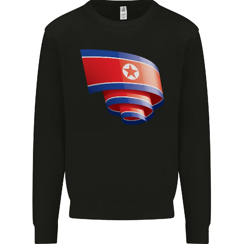 Curled North Korea Flag Korean Day Football Mens Sweatshirt Jumper Hoodie with Hem Detail Decorative Unique Hoodie with Hem Detail Decorative Unique Curled North Korea Flag Korean Day Football Mens Sweatshirt Jumper Hoodie with Hem Detail Decorative Unique Hoodie with Hem Detail Decorative Unique