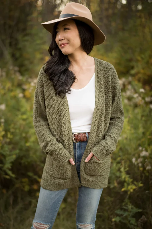 Crochet Kit - Olivewood Cardigan Polka Dot Checkered Tartan Polka Dot Checkered Tartan Crochet Kit - Olivewood Cardigan Polka Dot Checkered Tartan Polka Dot Checkered Tartan