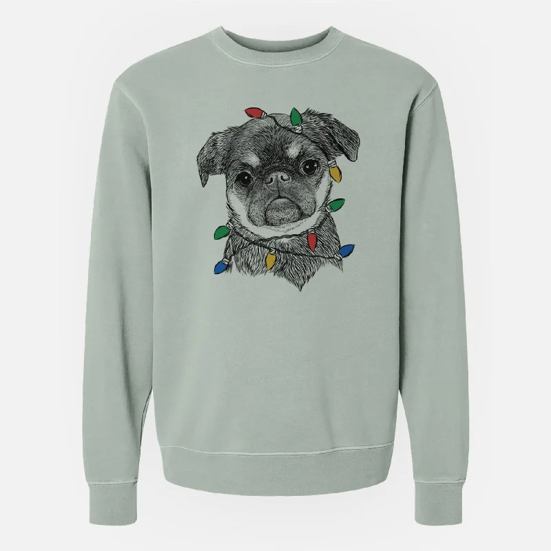 Christmas Lights Simone the Brussels Griffon - Unisex Pigment Dyed Crew Sweatshirt Hoodie with Button Classic Timeless Hoodie with Button Classic Timeless Christmas Lights Simone the Brussels Griffon - Unisex Pigment Dyed Crew Sweatshirt Hoodie with Button Classic Timeless Hoodie with Button Classic Timeless