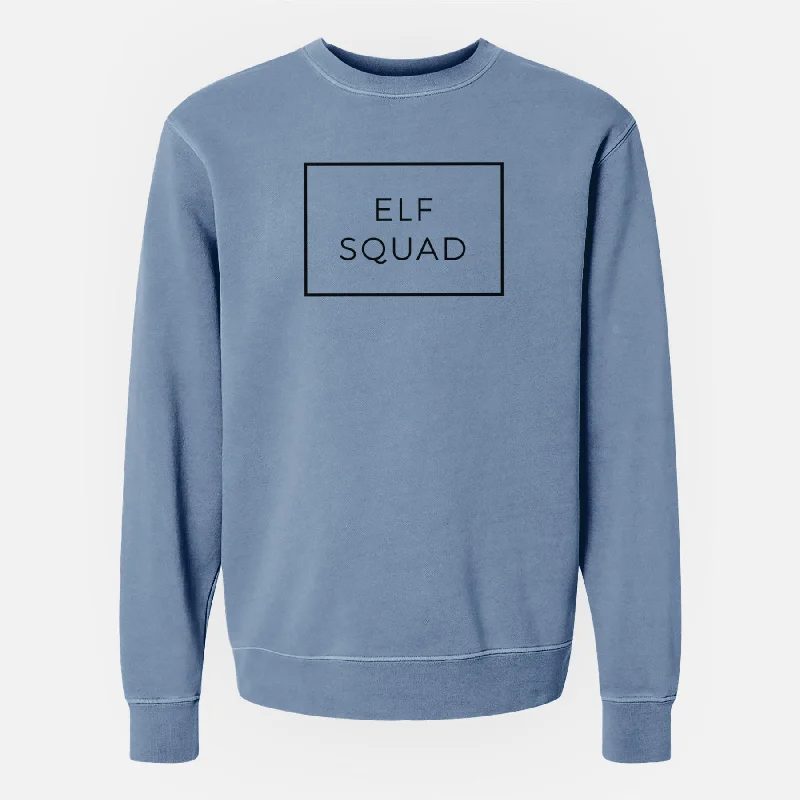 Elf Squad Boxed - Unisex Pigment Dyed Crew Sweatshirt Hoodie with Logo Branding Identity Hoodie with Logo Branding Identity Elf Squad Boxed - Unisex Pigment Dyed Crew Sweatshirt Hoodie with Logo Branding Identity Hoodie with Logo Branding Identity