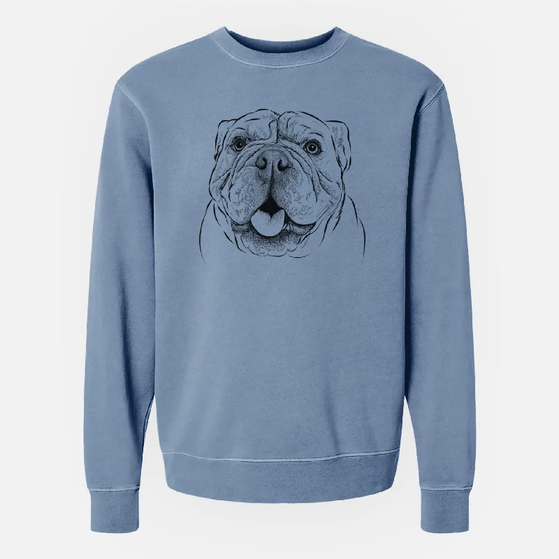Bare Louie the English Bulldog - Unisex Pigment Dyed Crew Sweatshirt Hoodie with Longline Fit Extended Stylish Hoodie with Longline Fit Extended Stylish Bare Louie the English Bulldog - Unisex Pigment Dyed Crew Sweatshirt Hoodie with Longline Fit Extended Stylish Hoodie with Longline Fit Extended Stylish