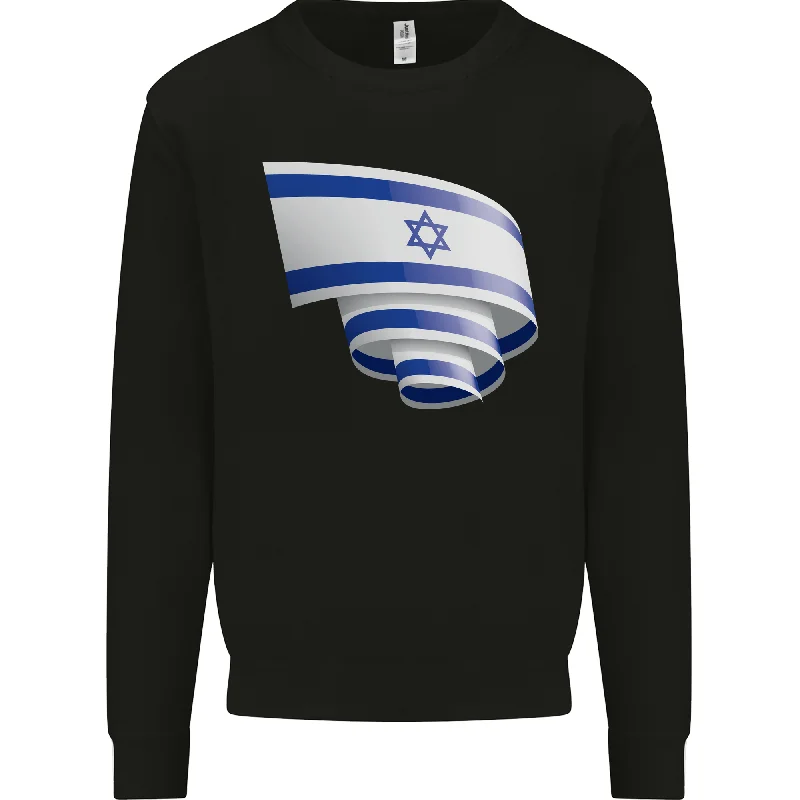 Curled Israel Flag Israeli Day Football Mens Sweatshirt Jumper Hoodie with Embroidery Detailed Premium Hoodie with Embroidery Detailed Premium Curled Israel Flag Israeli Day Football Mens Sweatshirt Jumper Hoodie with Embroidery Detailed Premium Hoodie with Embroidery Detailed Premium