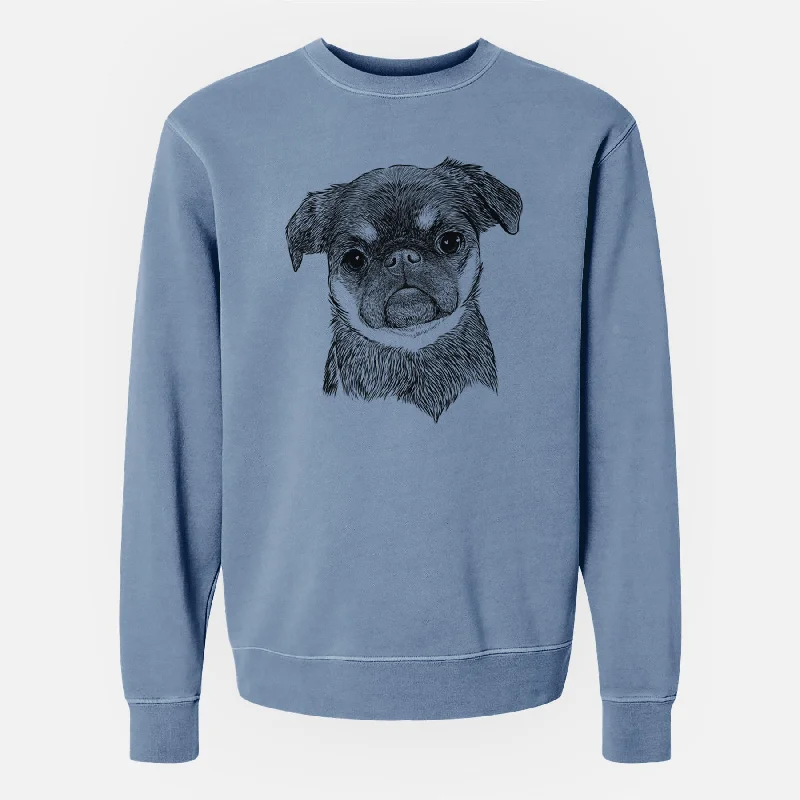 Bare Simone the Brussels Griffon - Unisex Pigment Dyed Crew Sweatshirt Hoodie with Pattern Geometric Abstract Hoodie with Pattern Geometric Abstract Bare Simone the Brussels Griffon - Unisex Pigment Dyed Crew Sweatshirt Hoodie with Pattern Geometric Abstract Hoodie with Pattern Geometric Abstract