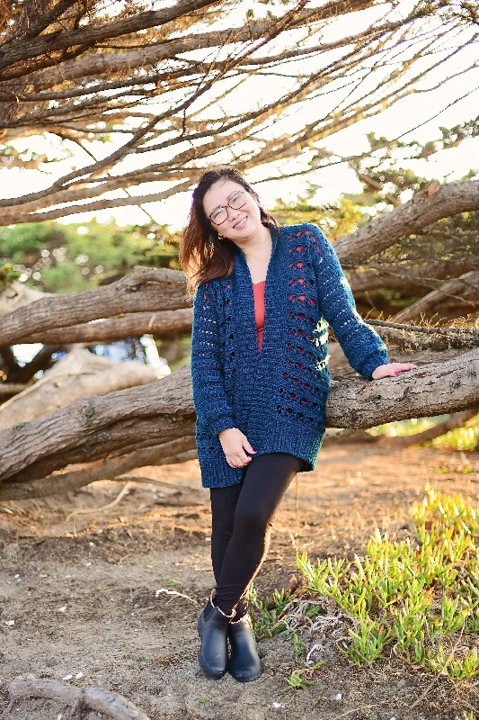 Crochet Kit - Breezy Days Cardigan Houndstooth Herringbone Solid Houndstooth Herringbone Solid Crochet Kit - Breezy Days Cardigan Houndstooth Herringbone Solid Houndstooth Herringbone Solid