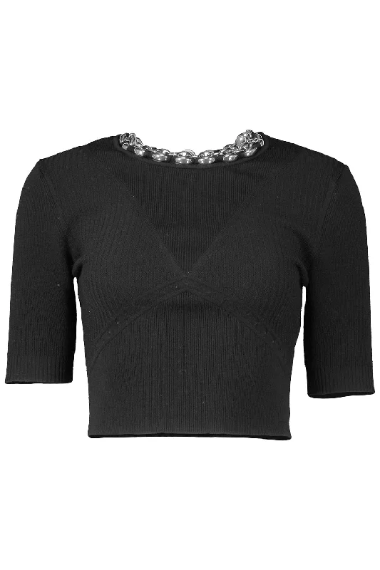 Embellished Knit Top Elegant Knit Top