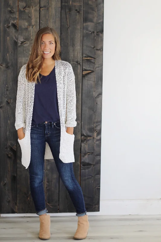Crochet Kit - Peyton Texture Block Cardigan Solid Print Embellished Solid Print Embellished Crochet Kit - Peyton Texture Block Cardigan Solid Print Embellished Solid Print Embellished