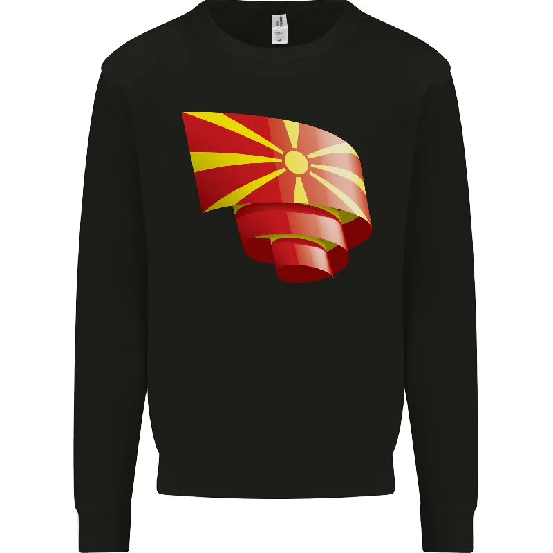 Curled Macedonia Flag Macedonian Day Football Mens Sweatshirt Jumper Hoodie with Hem Elastic Stretchable Comfortable Hoodie with Hem Elastic Stretchable Comfortable Curled Macedonia Flag Macedonian Day Football Mens Sweatshirt Jumper Hoodie with Hem Elastic Stretchable Comfortable Hoodie with Hem Elastic Stretchable Comfortable