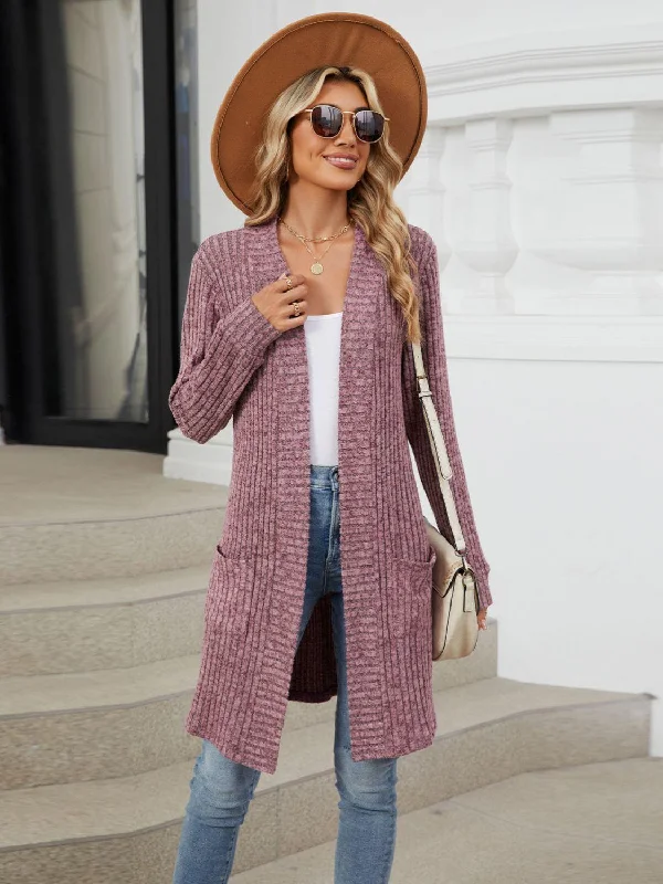 Open Front Long Sleeve Cardigan Oversized Loose Flowy Oversized Loose Flowy