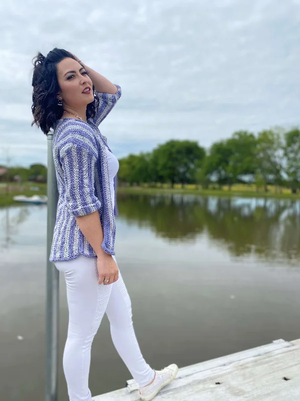 Knit Kit - Boater Striped Cardigan Lightweight Heavyweight Midweight Lightweight Heavyweight Midweight Knit Kit - Boater Striped Cardigan Lightweight Heavyweight Midweight Lightweight Heavyweight Midweight