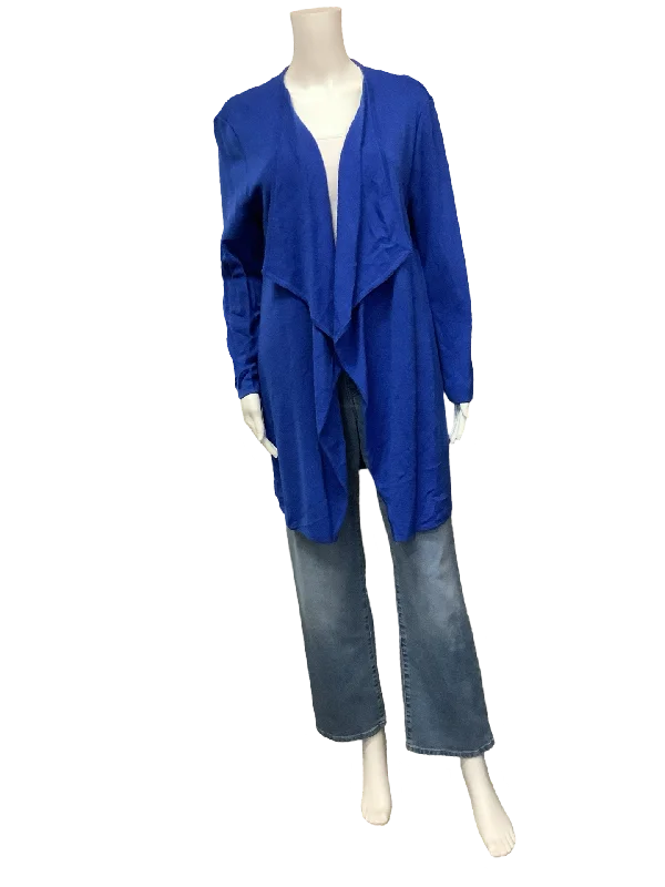 St. John Cardigan Wool Open Blue Size: XL Slim Fit Regular Fit Oversized Slim Fit Regular Fit Oversized St. John Cardigan Wool Open Blue Size: XL Slim Fit Regular Fit Oversized Slim Fit Regular Fit Oversized