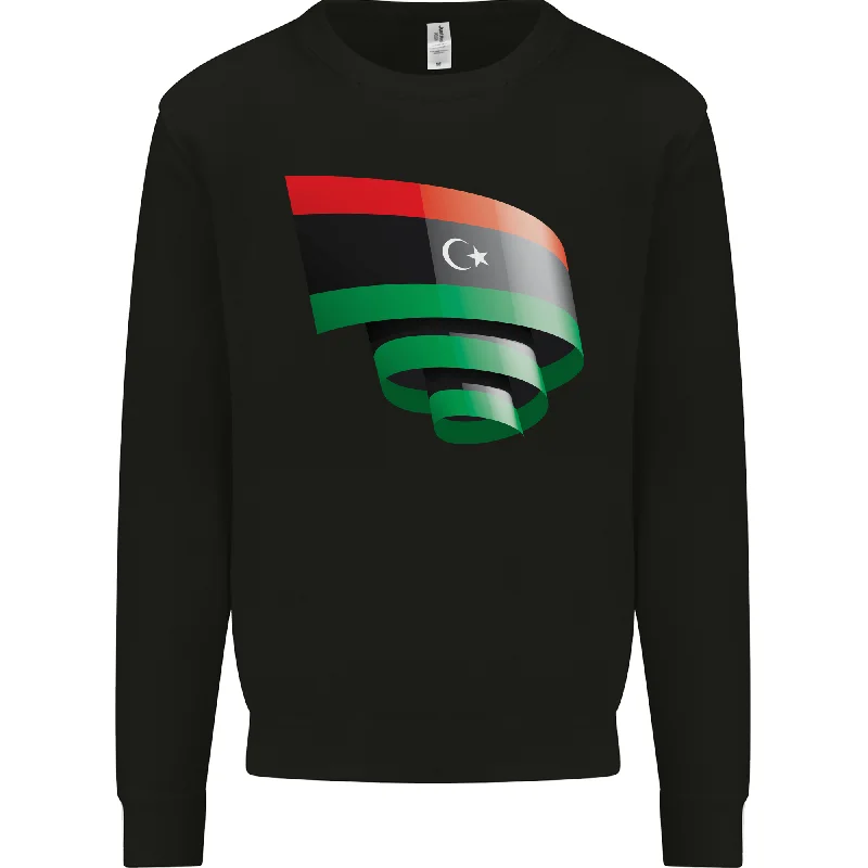 Curled Libya Flag Libyan Day Football Mens Sweatshirt Jumper Hoodie with Velcro Closure Adjustable Secure Hoodie with Velcro Closure Adjustable Secure Curled Libya Flag Libyan Day Football Mens Sweatshirt Jumper Hoodie with Velcro Closure Adjustable Secure Hoodie with Velcro Closure Adjustable Secure