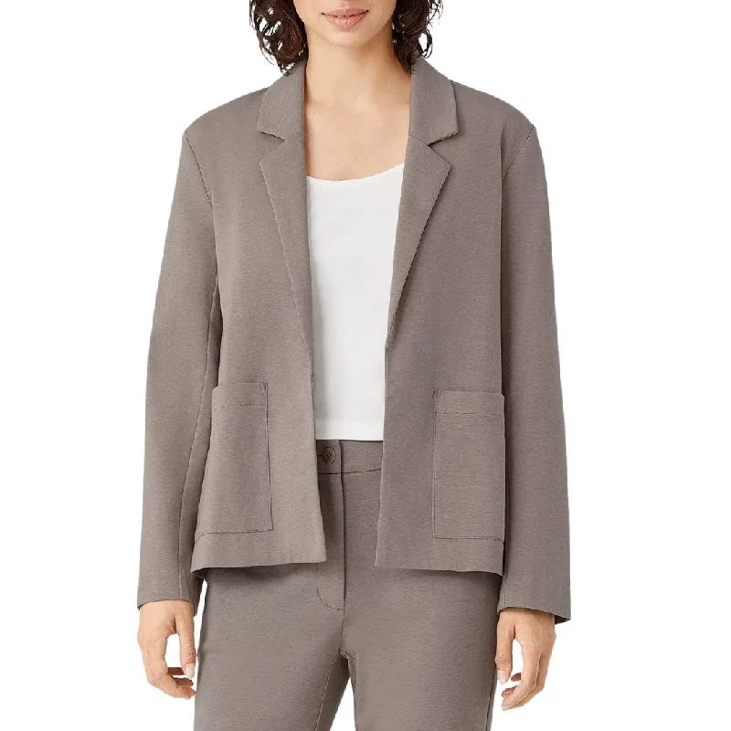 EILEEN FISHER - Knit Open Blazer Women's Business Blazer