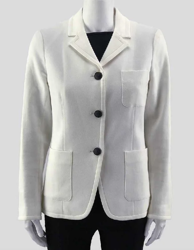 Rag & Bone Cotton Blazer - 6 US Women's Boutique Suit