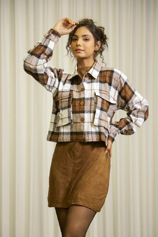 Brown & White Checks Cotton jacket Satin Fabric Silk Fabric Chiffon Fabric Satin Fabric Silk Fabric Chiffon Fabric Brown & White Checks Cotton jacket Satin Fabric Silk Fabric Chiffon Fabric Satin Fabric Silk Fabric Chiffon Fabric