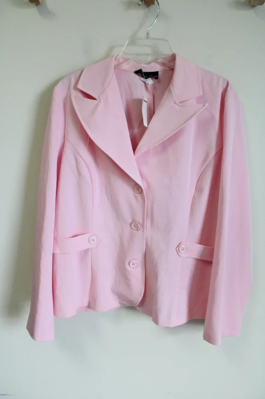 NEW Marianne Pink Blazer | 16 Women's Elegant Blazer