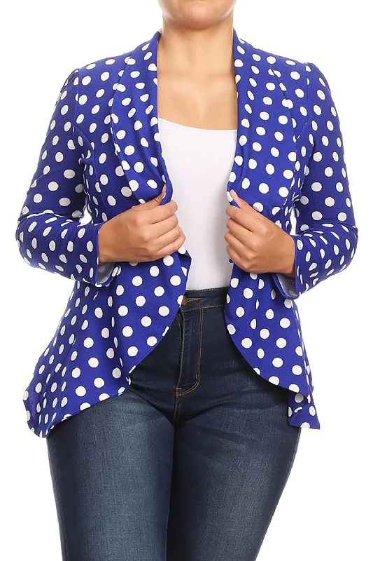 Medium Polka Royal