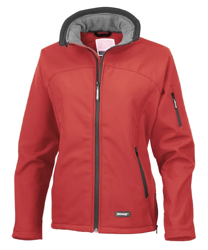 Red - Women's softshell jacket Quilted Jacket Puffer Jacket Insulated Jacket Quilted Jacket Puffer Jacket Insulated Jacket