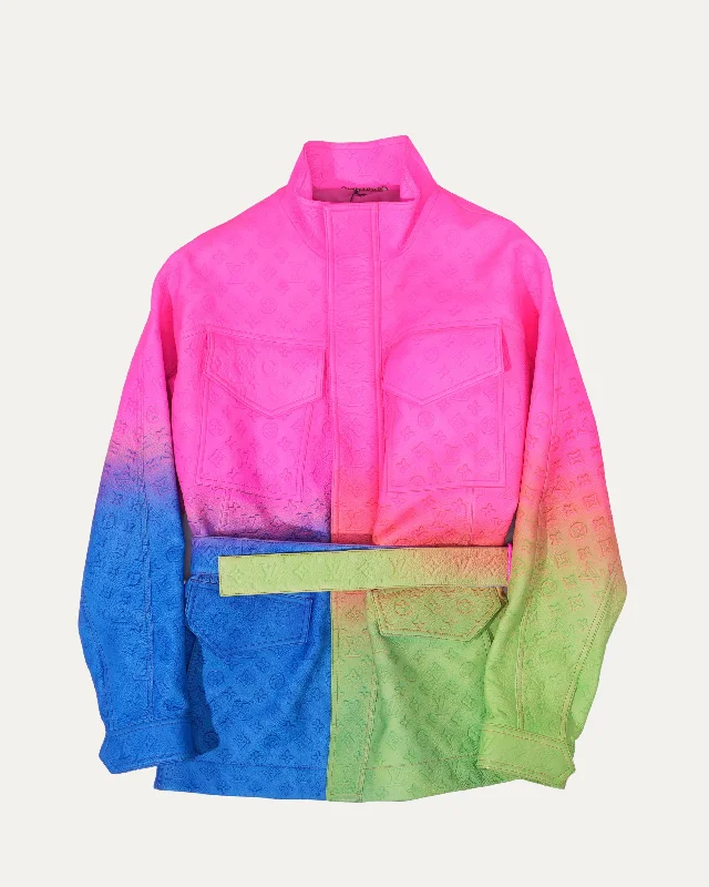 Illusion Monogram Leather Jacket Bomber Jacket Anorak Windbreaker Bomber Jacket Anorak Windbreaker Illusion Monogram Leather Jacket Bomber Jacket Anorak Windbreaker Bomber Jacket Anorak Windbreaker