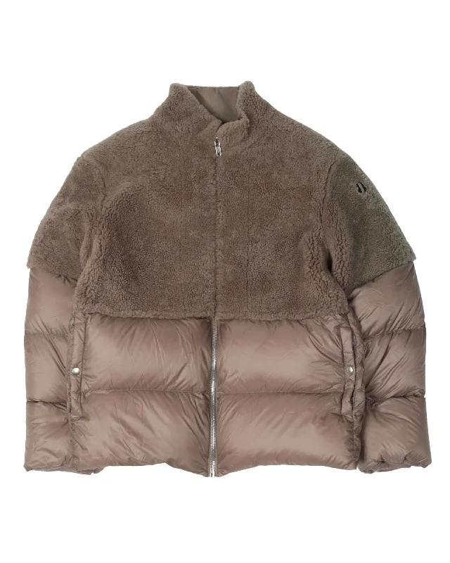 Genius Rick Owens Shearling Puffer Jacket Fleece Jacket Down Jacket Parka Fleece Jacket Down Jacket Parka Genius Rick Owens Shearling Puffer Jacket Fleece Jacket Down Jacket Parka Fleece Jacket Down Jacket Parka