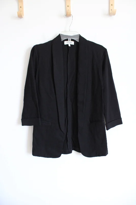 Charlotte Russe Black Stretch Blazer | S Women's Trendy Jacket