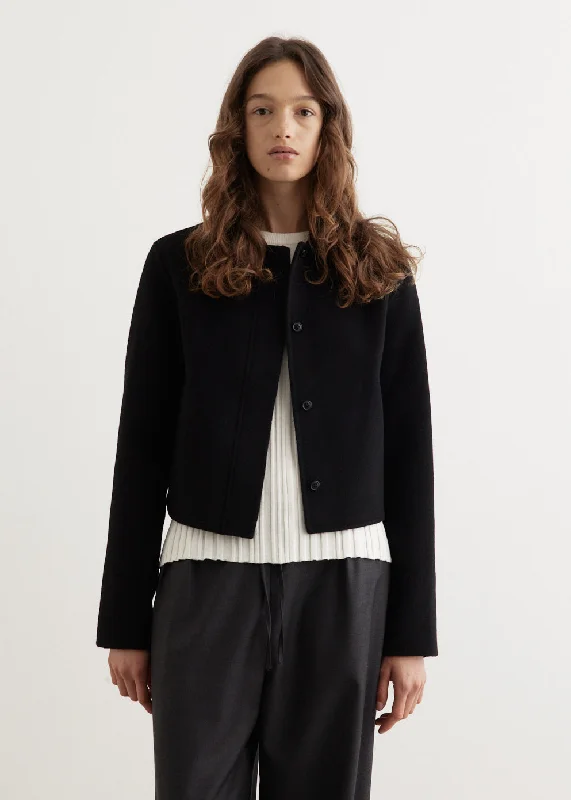 Zhanna Short Boxy Coat Coat Overcoat Trench Coat