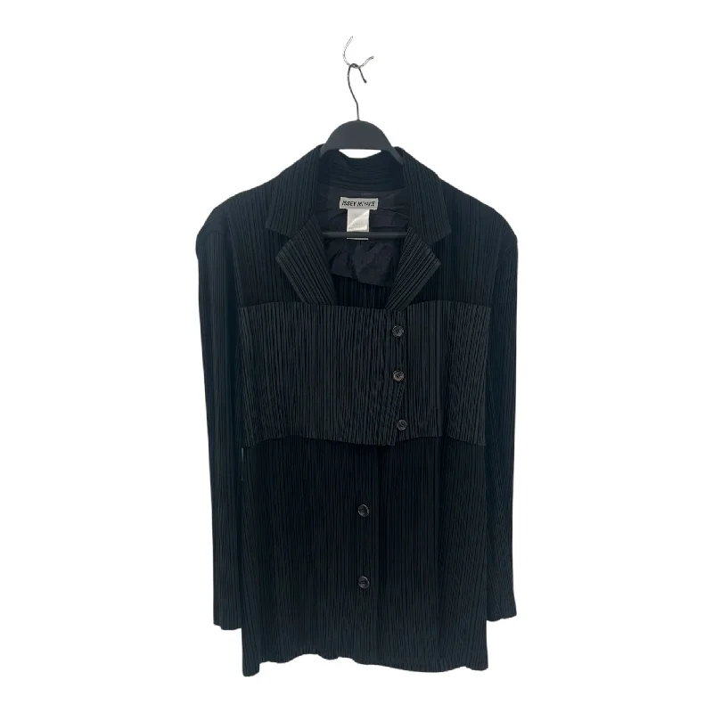 ISSEY MIYAKE/CrossOver/Pleated/Jacket/Black/Polyester Hoodie Zip-Up Jacket Button-Up Jacket Hoodie Zip-Up Jacket Button-Up Jacket ISSEY MIYAKE/CrossOver/Pleated/Jacket/Black/Polyester Hoodie Zip-Up Jacket Button-Up Jacket Hoodie Zip-Up Jacket Button-Up Jacket