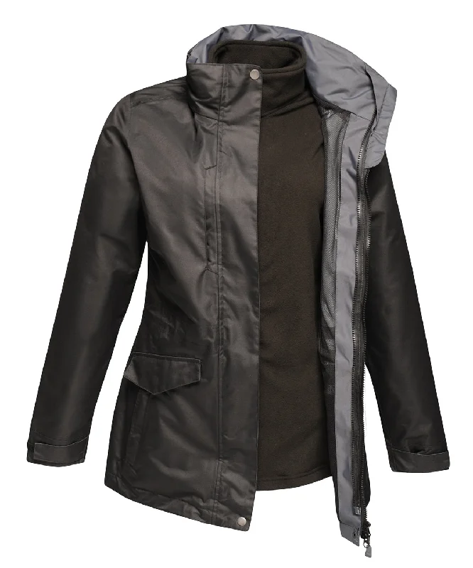 Black - Women's Benson III 3-in-1 jacket Welt Pockets Slit Pockets Flap Pockets Welt Pockets Slit Pockets Flap Pockets