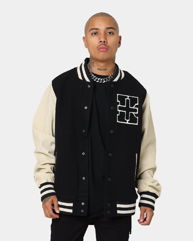 KSUBI King Patch Letterman Jacket Black Chenille Fabric Brocade Fabric Lace Fabric Chenille Fabric Brocade Fabric Lace Fabric KSUBI King Patch Letterman Jacket Black Chenille Fabric Brocade Fabric Lace Fabric Chenille Fabric Brocade Fabric Lace Fabric
