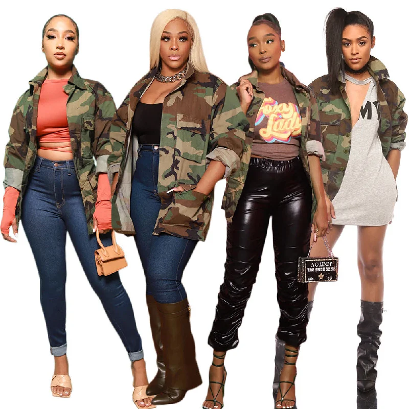 Camouflage Printed Large Pocket Lapels jacket(CL10992) Quilted Jacket Puffer Jacket Insulated Jacket Quilted Jacket Puffer Jacket Insulated Jacket Camouflage Printed Large Pocket Lapels jacket(CL10992) Quilted Jacket Puffer Jacket Insulated Jacket Quilted Jacket Puffer Jacket Insulated Jacket