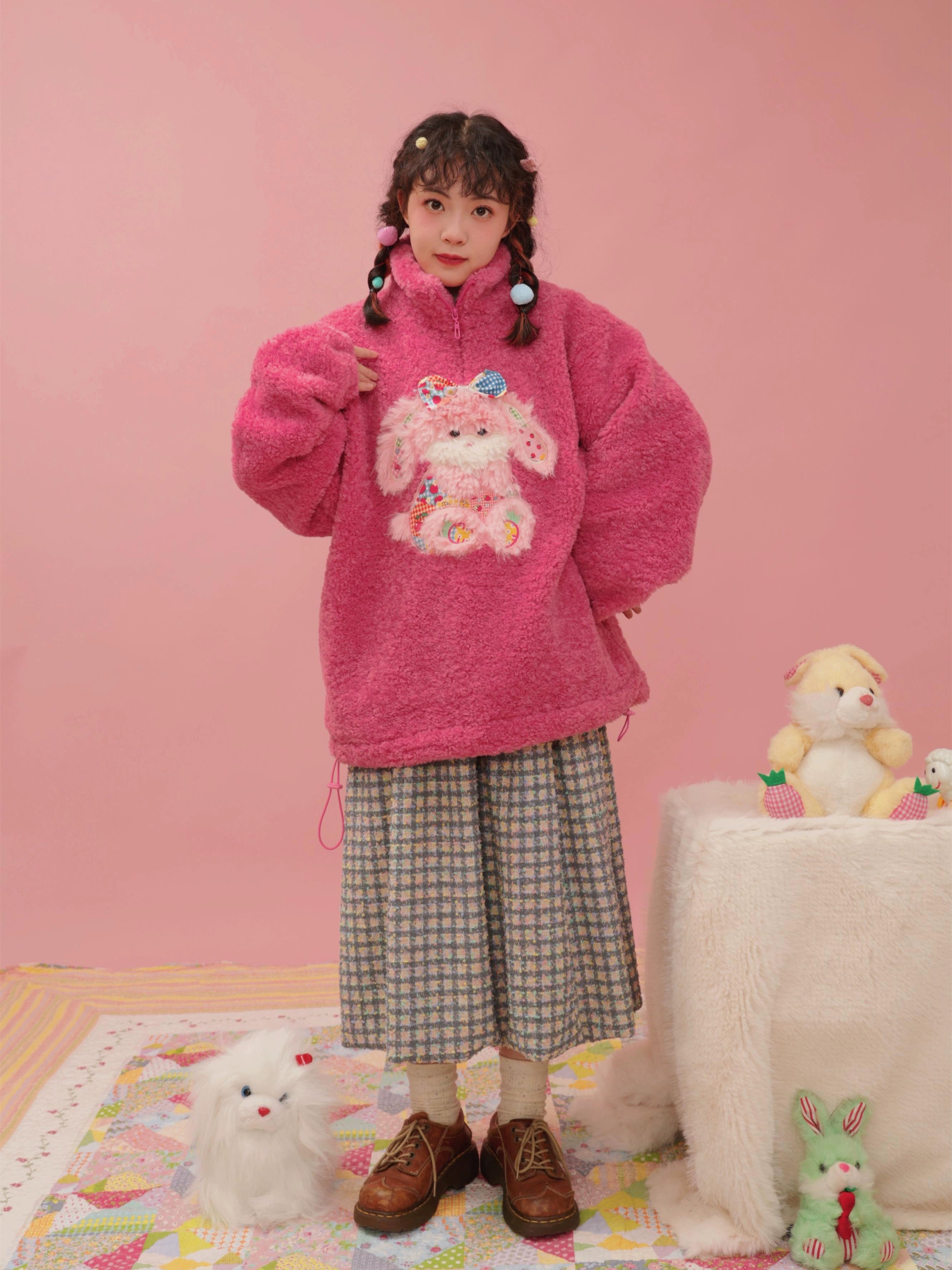 Puppy Doll Embroidered Raspberry Pink Plush Jacket【s0000004302】 Lace Jacket Ribbed Jacket Sequined Jacket Lace Jacket Ribbed Jacket Sequined Jacket Puppy Doll Embroidered Raspberry Pink Plush Jacket【s0000004302】 Lace Jacket Ribbed Jacket Sequined Jacket Lace Jacket Ribbed Jacket Sequined Jacket