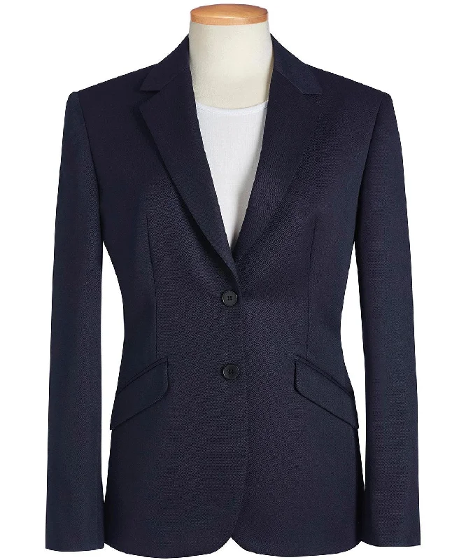 Navy - Women's Hebe jacket One-Shoulder Jacket Off-the-Shoulder Jacket Asymmetrical Jacket One-Shoulder Jacket Off-the-Shoulder Jacket Asymmetrical Jacket