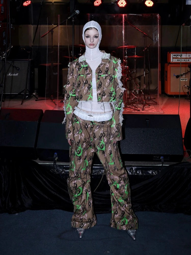Moon camouflage short jacket【s0000008700】 A-Line Jacket Boat Neck Shawl Collar A-Line Jacket Boat Neck Shawl Collar Moon camouflage short jacket【s0000008700】 A-Line Jacket Boat Neck Shawl Collar A-Line Jacket Boat Neck Shawl Collar