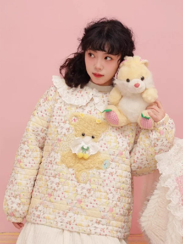 Lace Doll Collar Crushed Cotton Jacket【s0000004978】 Zippered Front Buttoned Front Snap Front Zippered Front Buttoned Front Snap Front Lace Doll Collar Crushed Cotton Jacket【s0000004978】 Zippered Front Buttoned Front Snap Front Zippered Front Buttoned Front Snap Front