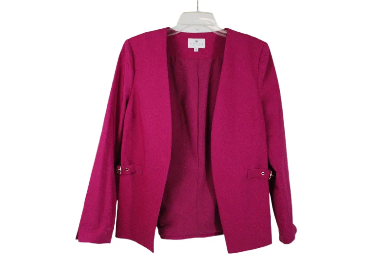 Chaus New York Fuchsia Blazer | 6 Women's Unique Blazer