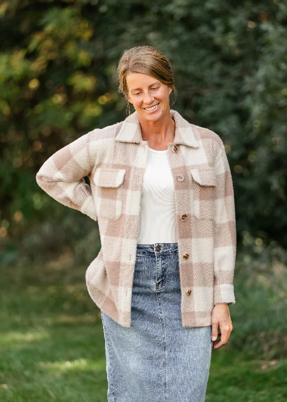 Tucker Buffalo Check Soft Jacket - FINAL SALE Oversized Jacket Tailored Jacket Straight Jacket Oversized Jacket Tailored Jacket Straight Jacket Tucker Buffalo Check Soft Jacket - FINAL SALE Oversized Jacket Tailored Jacket Straight Jacket Oversized Jacket Tailored Jacket Straight Jacket