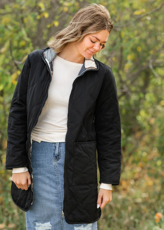 Nixie Reversible Puffer Jacket - FINAL SALE Zippered Front Buttoned Front Snap Front Zippered Front Buttoned Front Snap Front Nixie Reversible Puffer Jacket - FINAL SALE Zippered Front Buttoned Front Snap Front Zippered Front Buttoned Front Snap Front