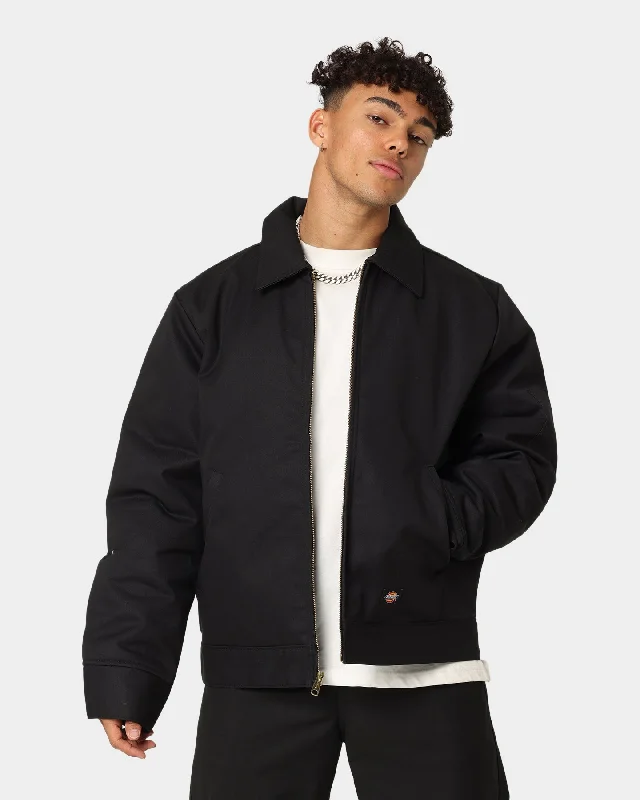 Dickies Eisenhower Jacket Black Insulated Jacket Fitted Jacket Loose Jacket Insulated Jacket Fitted Jacket Loose Jacket