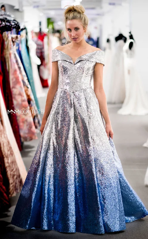 Silver/Blue