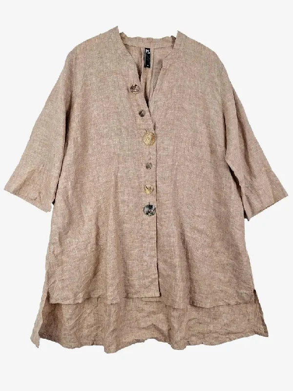 Taking Shape Cinnamon Funky Button Dress Size 16