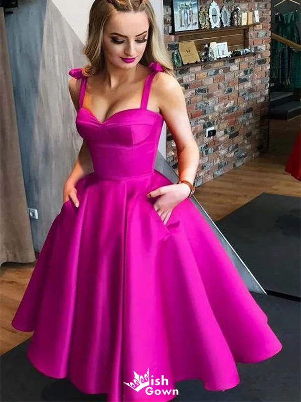 Elegant Pink Sweetheart Ball Gown  Popular Cheap Short Homecoming Dresses, EPT254